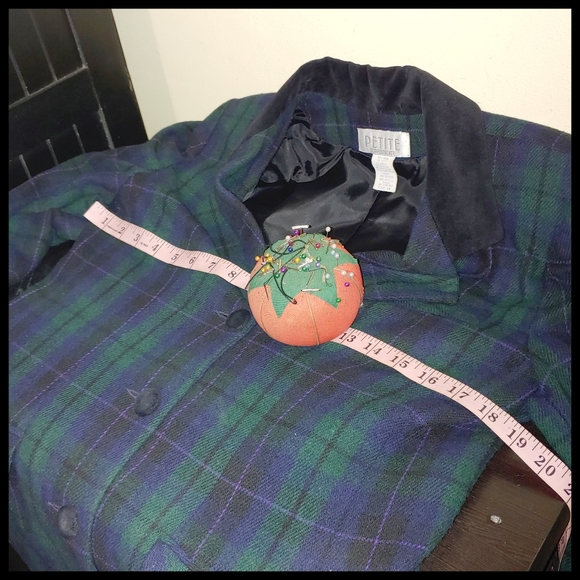 Petite Sophisticate Plaid Jacket, 10 - Picture 4 of 5